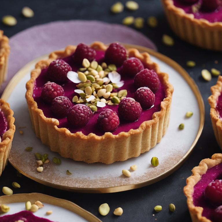 Rose-Infused Beetroot Tartlets