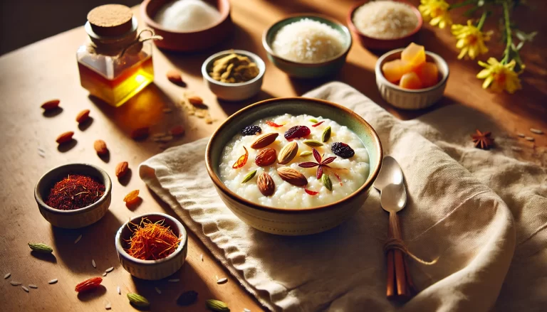 Postpartum Sweet Rice Porridge: An Ayurvedic Recipe for Nourishment and Healing