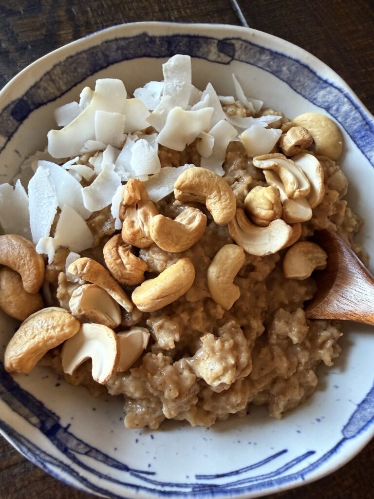 Postpartum Sweet Rice Porridge: An Ayurvedic Recipe for Nourishment and Healing